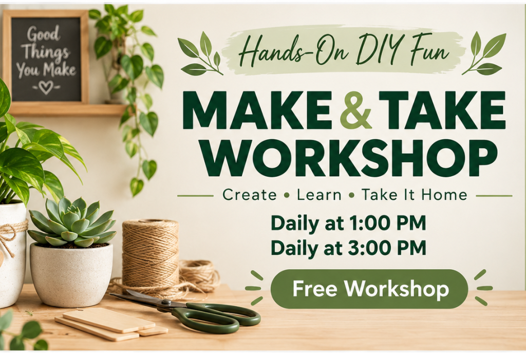 Make-n-Take Workshops